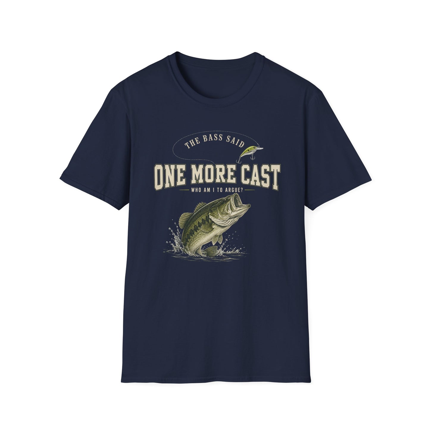 One More Cast Softstyle Fishing T-Shirt