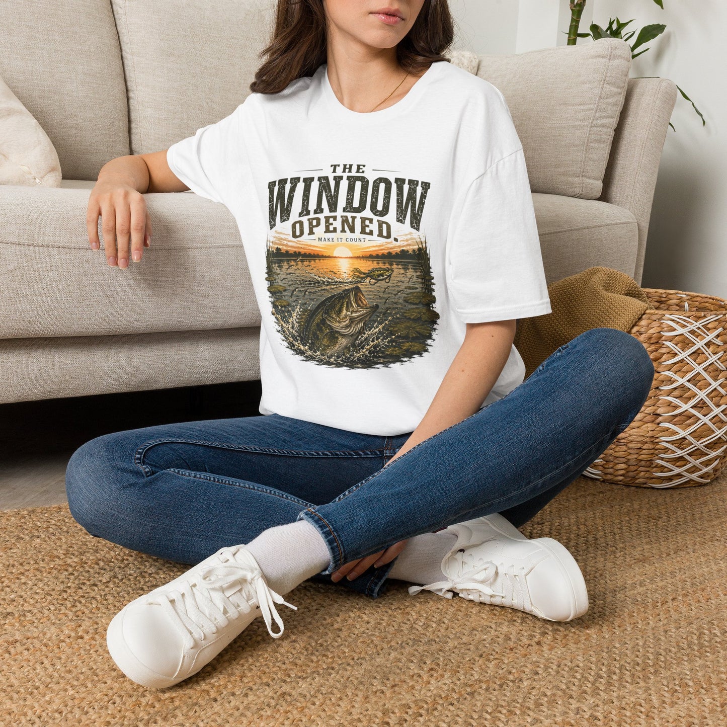 The Window Opened Softstyle Fishing T-Shirt