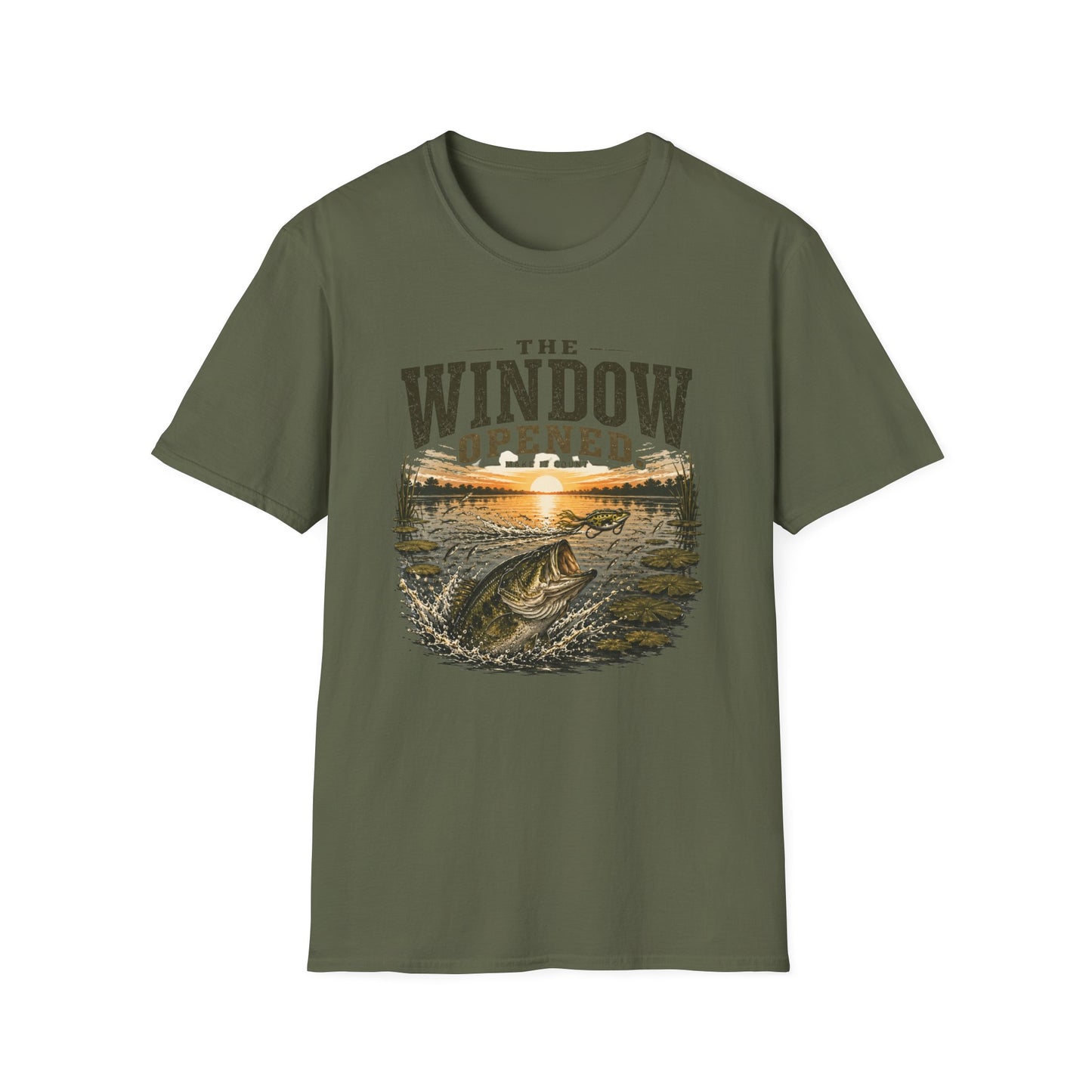 The Window Opened Softstyle Fishing T-Shirt