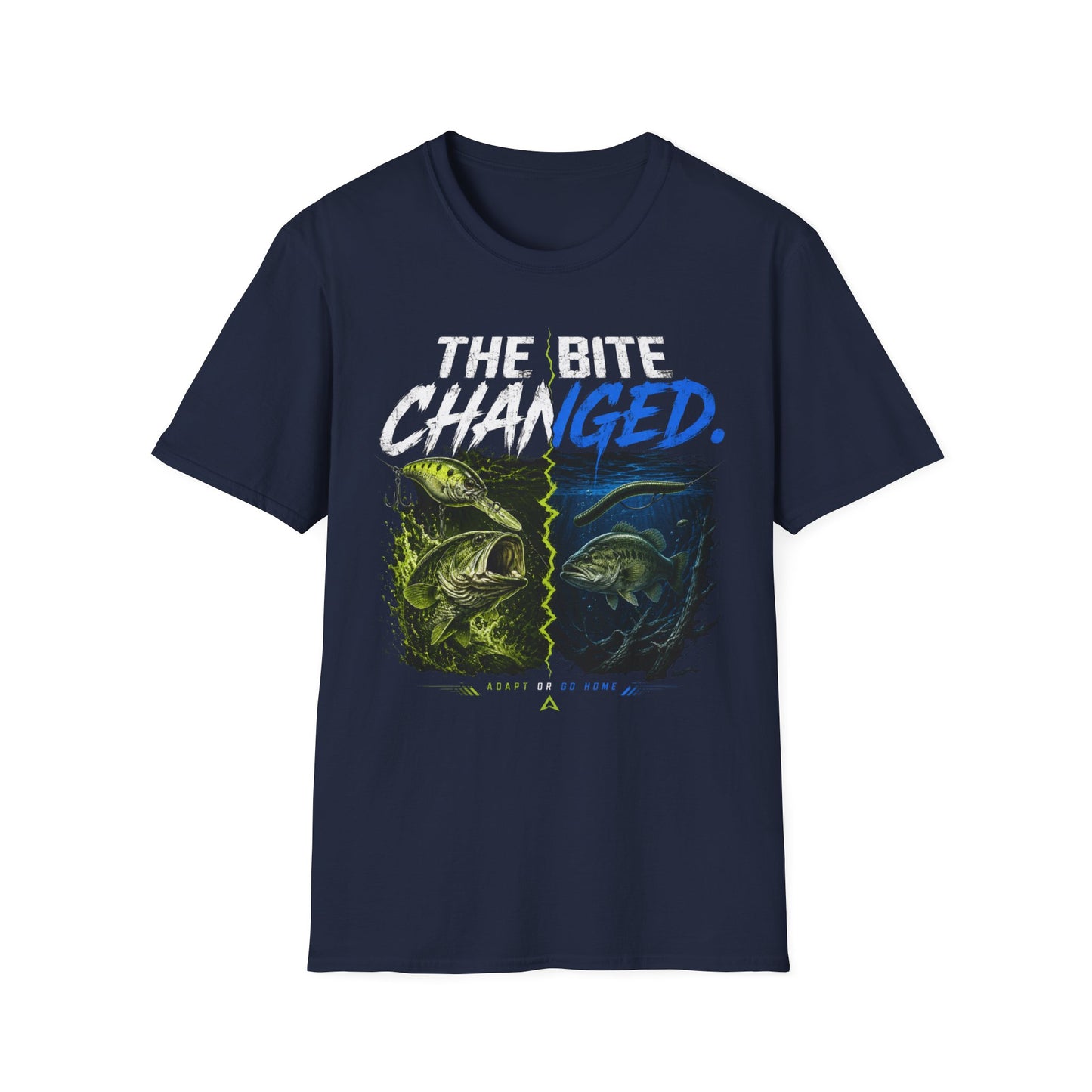 The Bite Changed Softstyle Fishing T-Shirt
