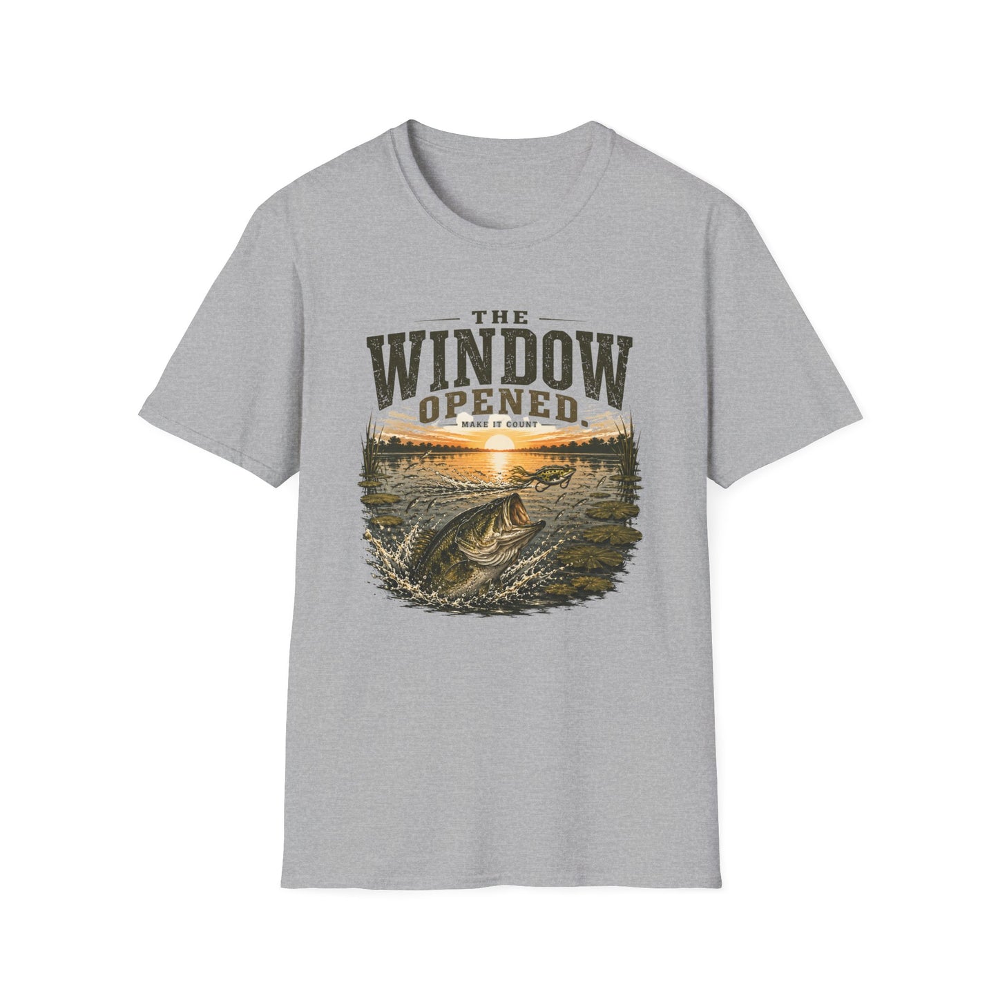 The Window Opened Softstyle Fishing T-Shirt