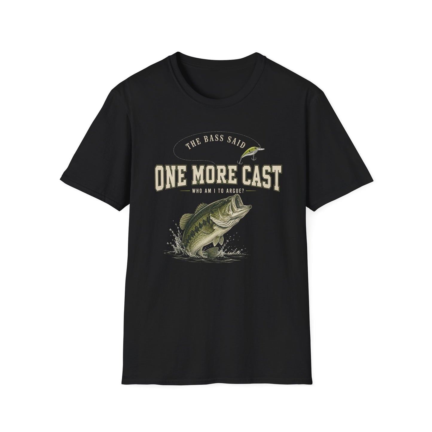 One More Cast Softstyle Fishing T-Shirt