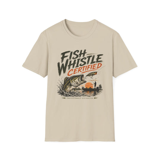 Fish Whistle Certified Softstyle Fishing T-Shirt