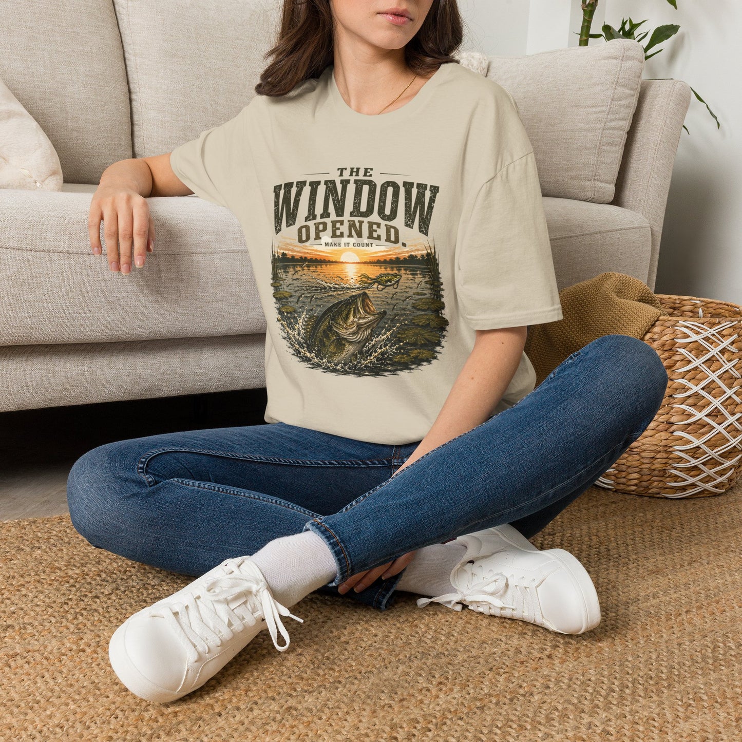 The Window Opened Softstyle Fishing T-Shirt