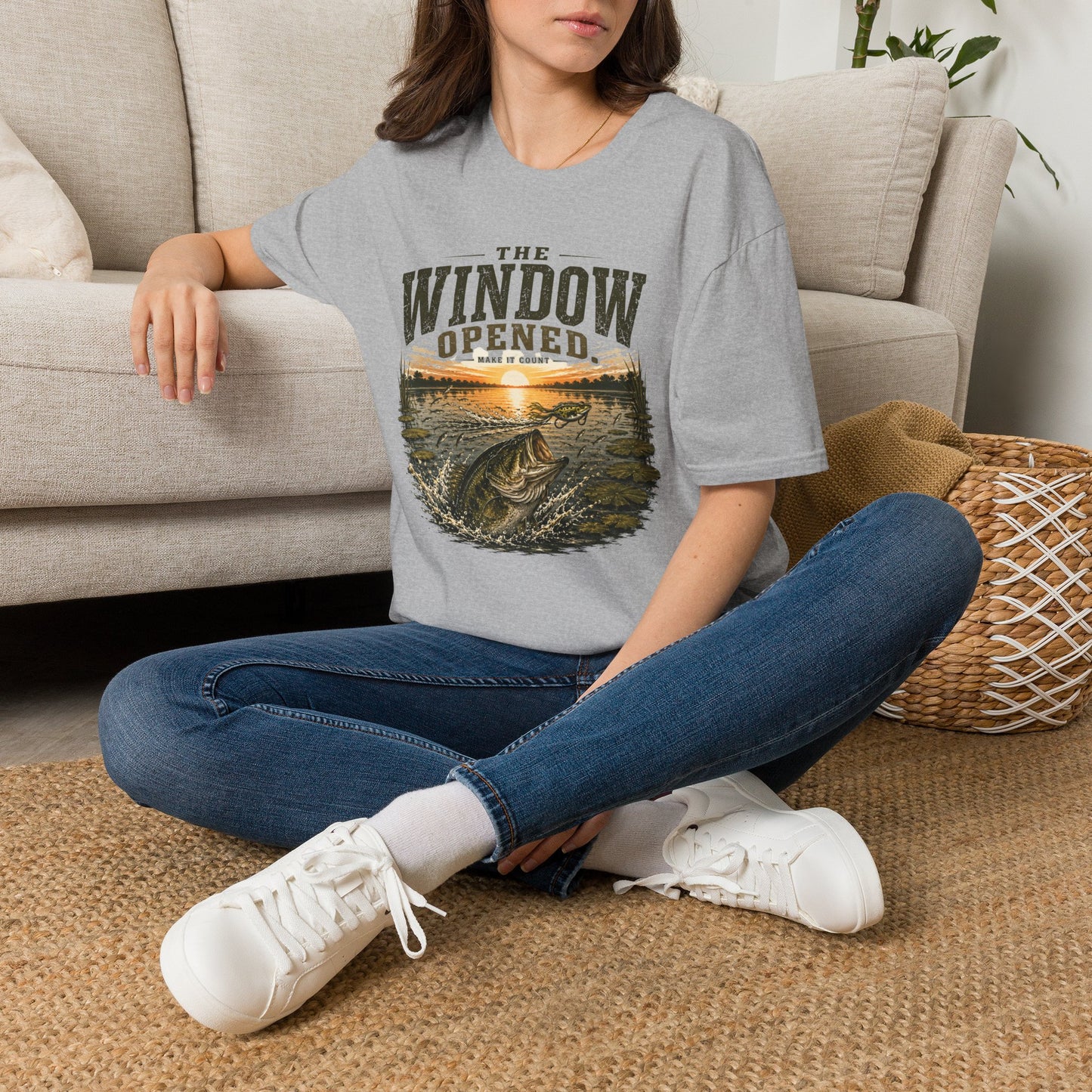 The Window Opened Softstyle Fishing T-Shirt