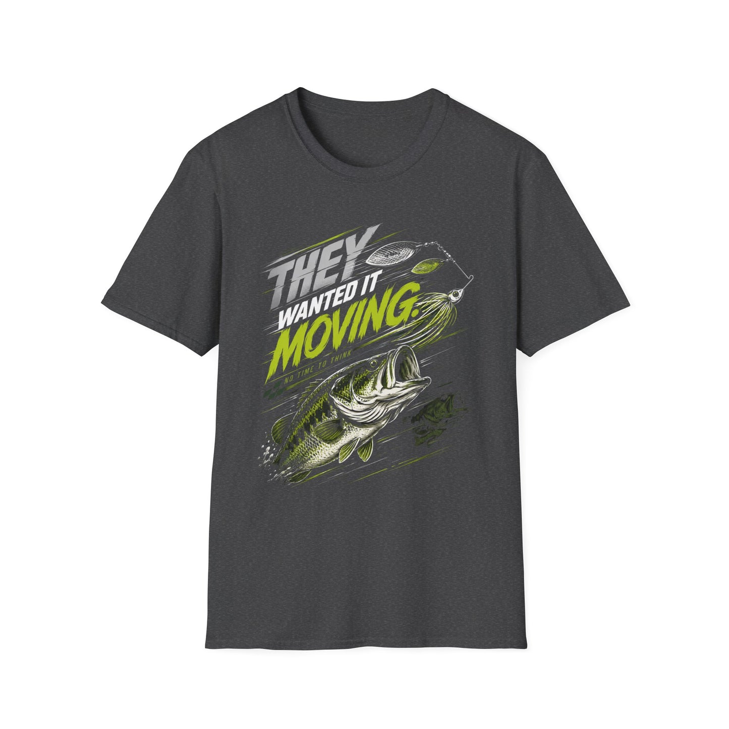 They Wanted It Moving Softstyle Fishing T-Shirt