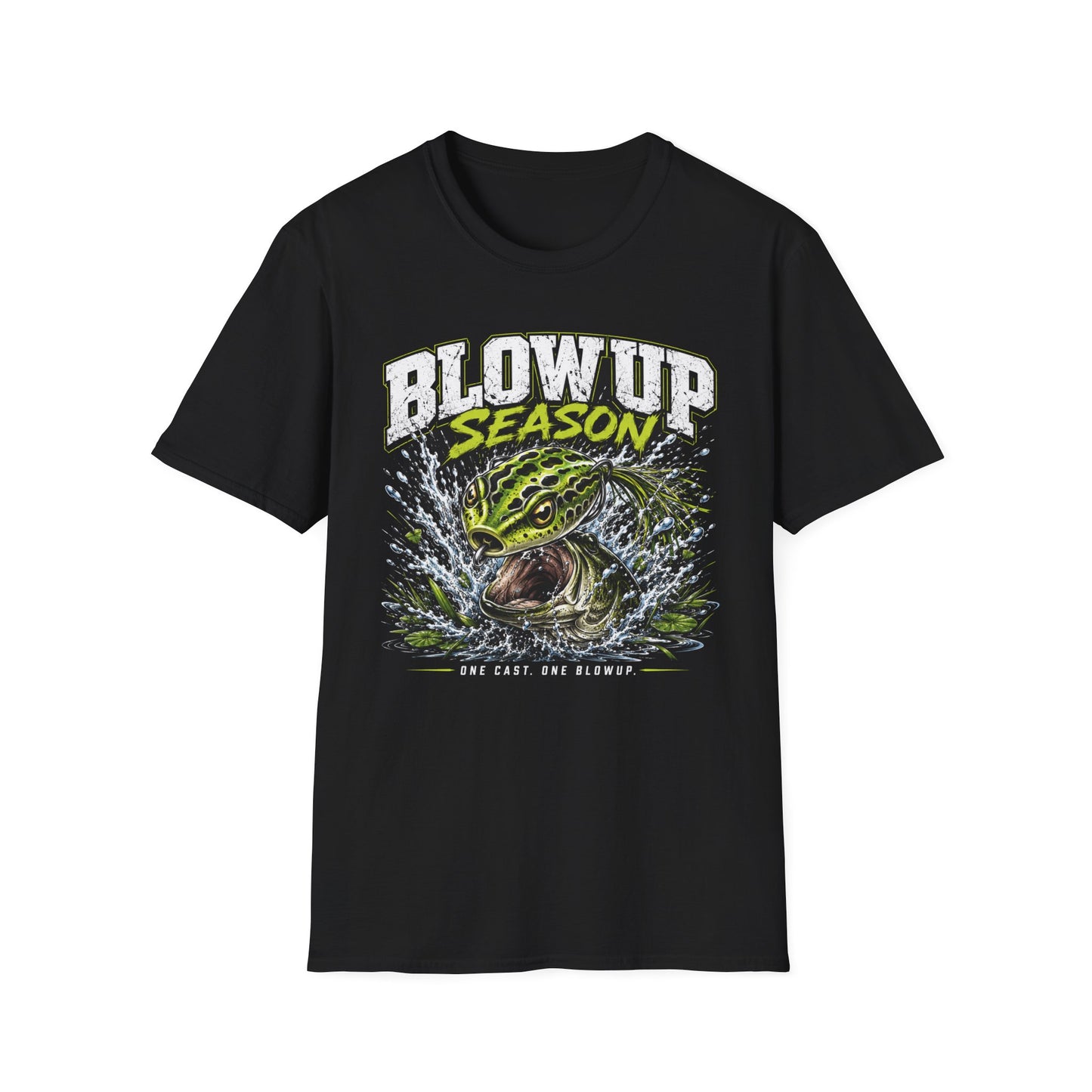 Blow Up Season Softstyle Fishing T-Shirt