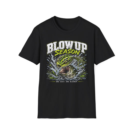 Blow Up Season Softstyle Fishing T-Shirt