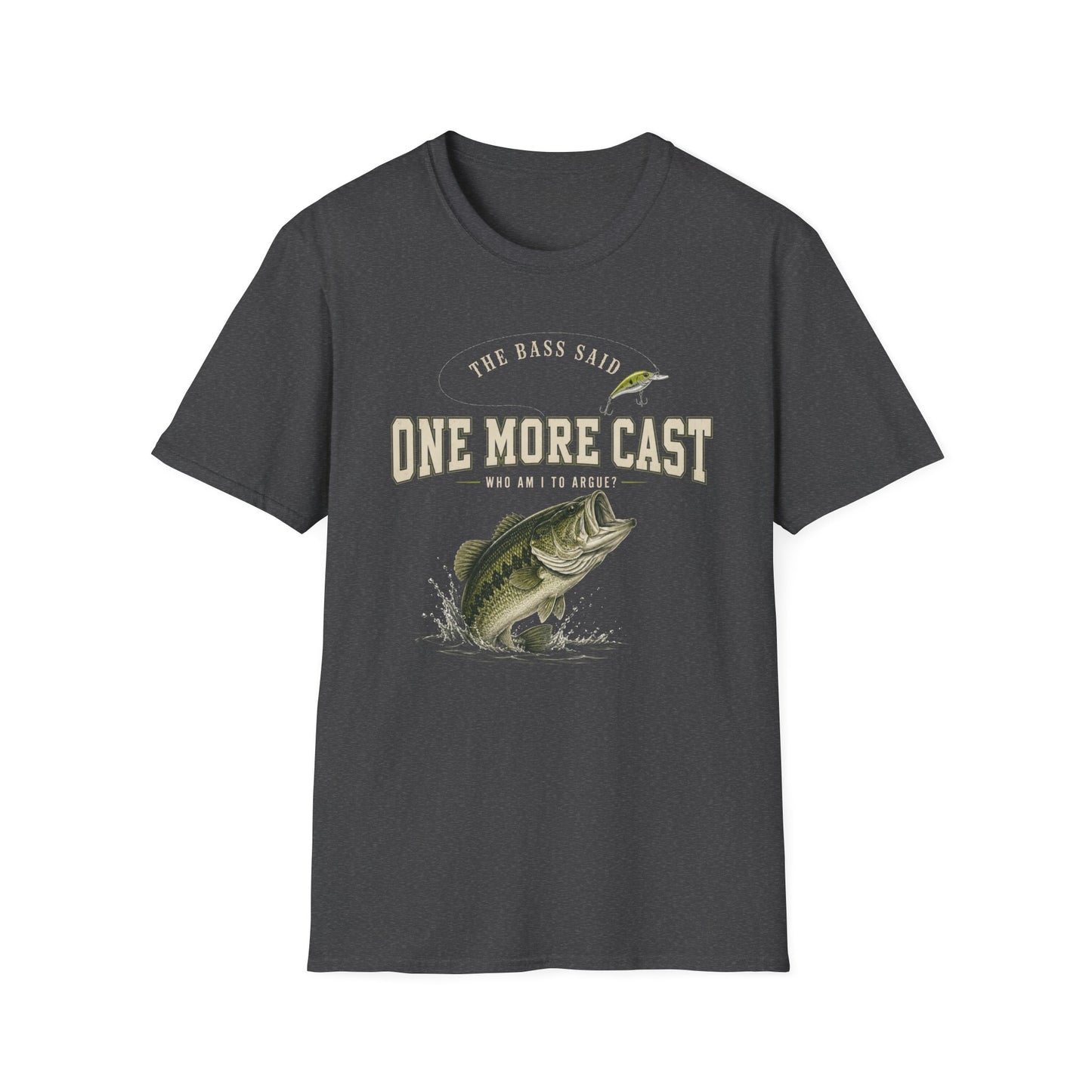 One More Cast Softstyle Fishing T-Shirt