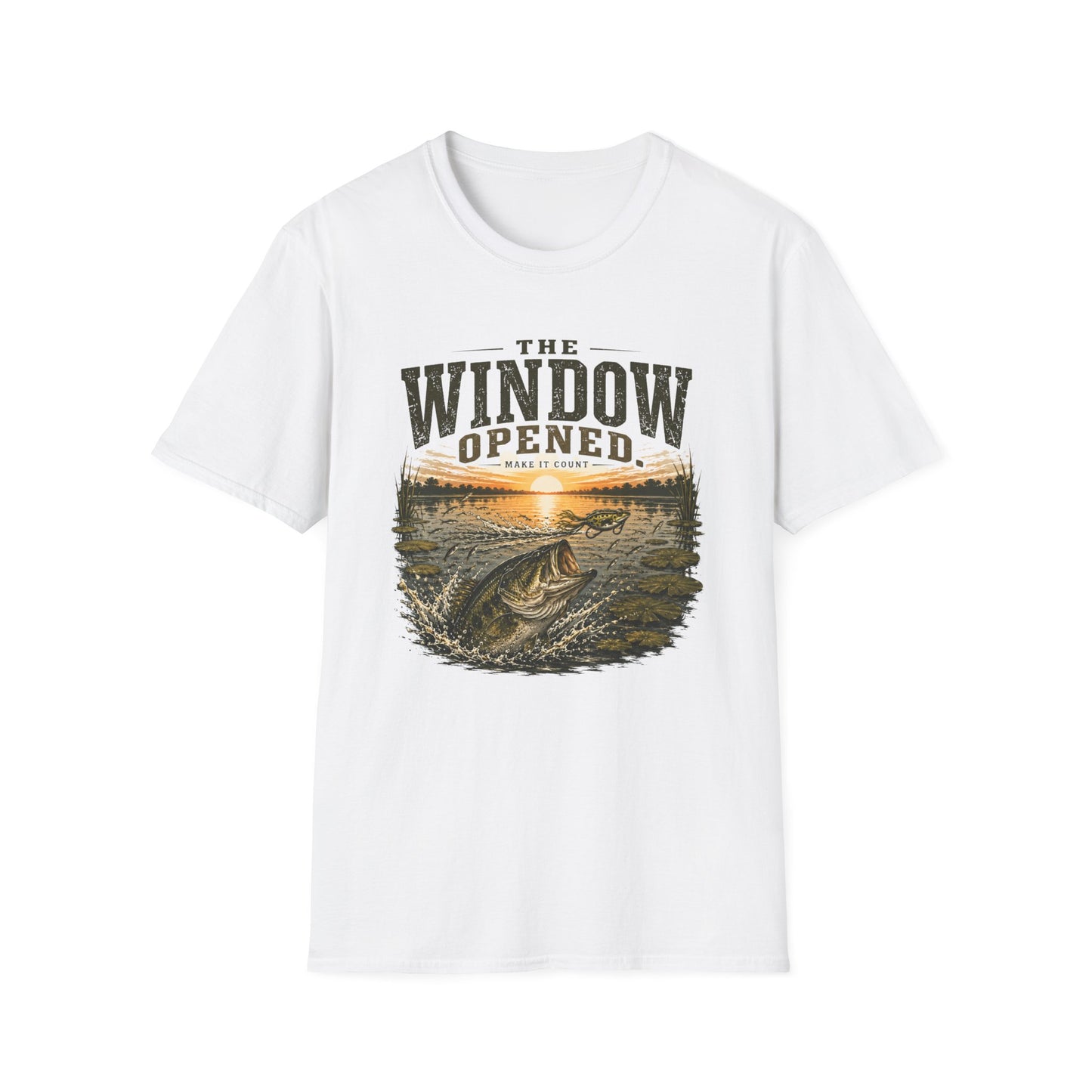 The Window Opened Softstyle Fishing T-Shirt