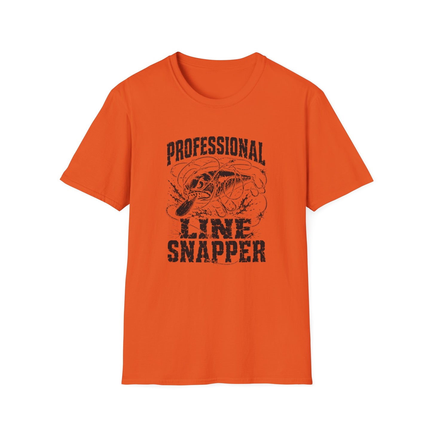 Professional Line Snapper Softstyle Fishing T-Shirt