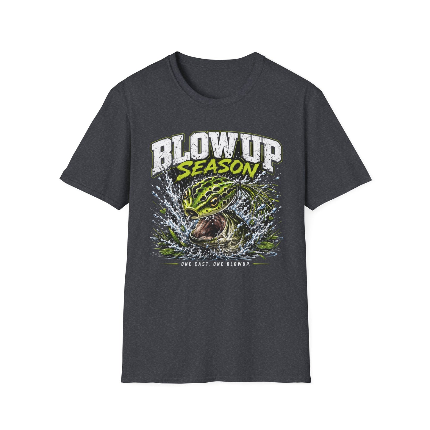 Blow Up Season Softstyle Fishing T-Shirt