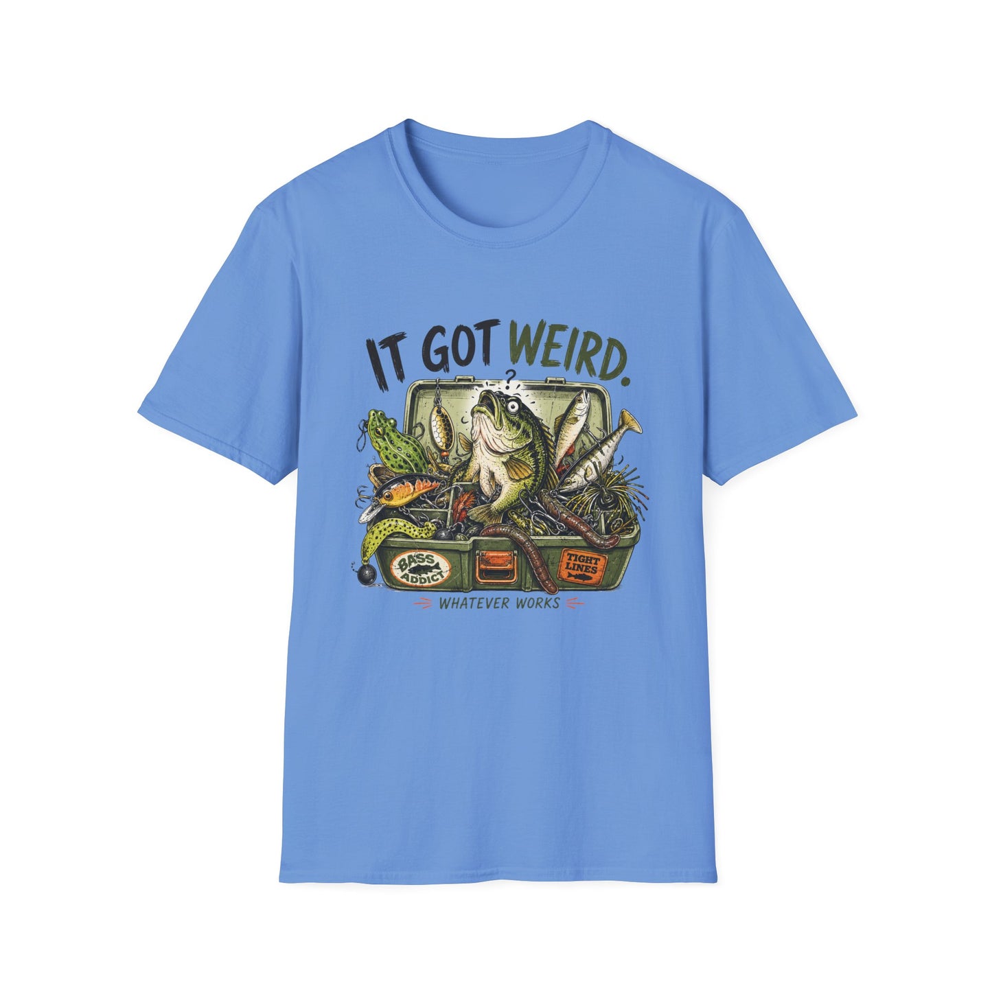 It Got Weird.. Softstyle Fishing T-Shirt