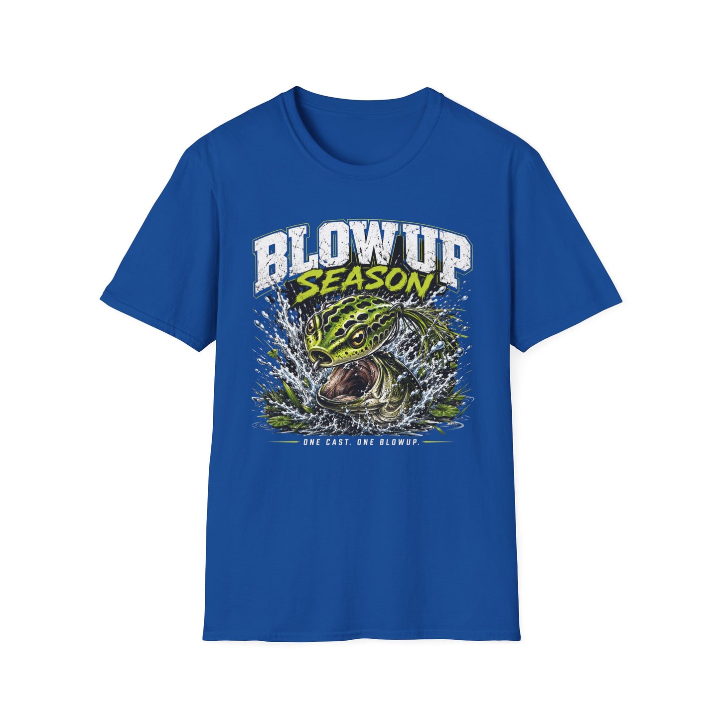 Blow Up Season Softstyle Fishing T-Shirt
