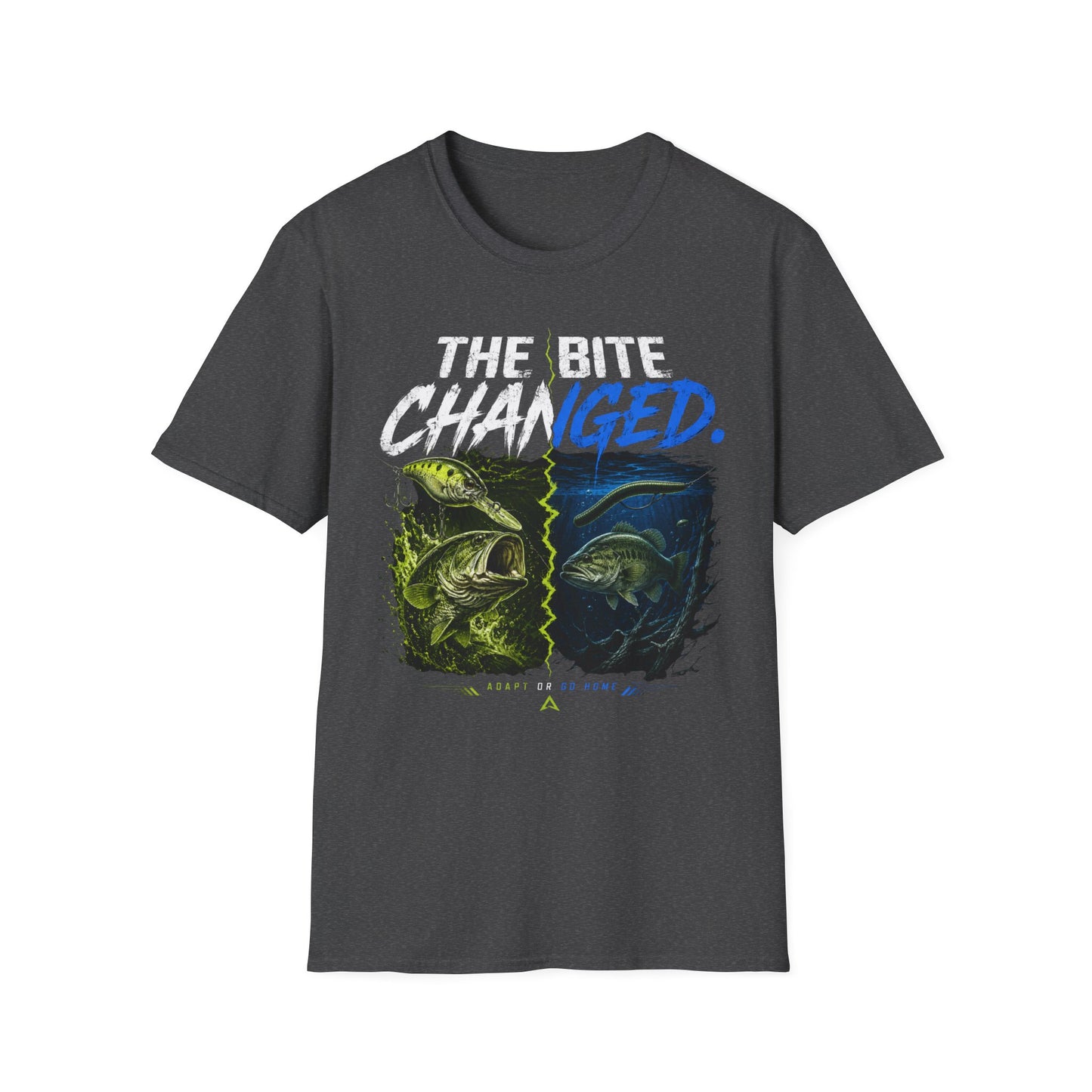 The Bite Changed Softstyle Fishing T-Shirt
